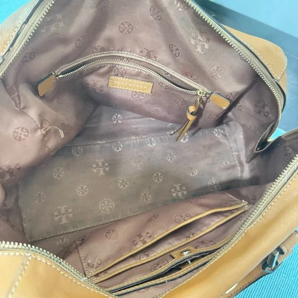 Tory Burch Tan Leather Satchel - Picture 10 of 11